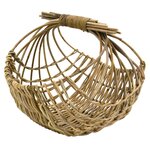 Panier arrondi ajouré en poelet 46 cm