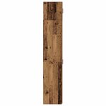vidaXL Armoire de rangement 2 Pièces Bois ancien 30 x 42 5 x 225 cm