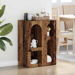 vidaXL Buffet Bois ancien 59 x 35 x 80 5 cm Bois d'ingénierie