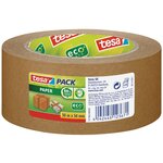 Tesapack paper bande d'emballage (paquet 6 x 50 mètres)