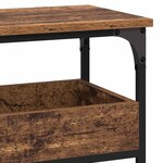 vidaXL Table console Bois ancien 100 x 29 x 75 cm Bois d'ingénierie