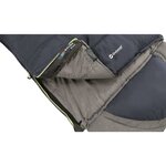 Outwell Sac de couchage Contour Lux Bleu foncé Fermeture éclair gauche