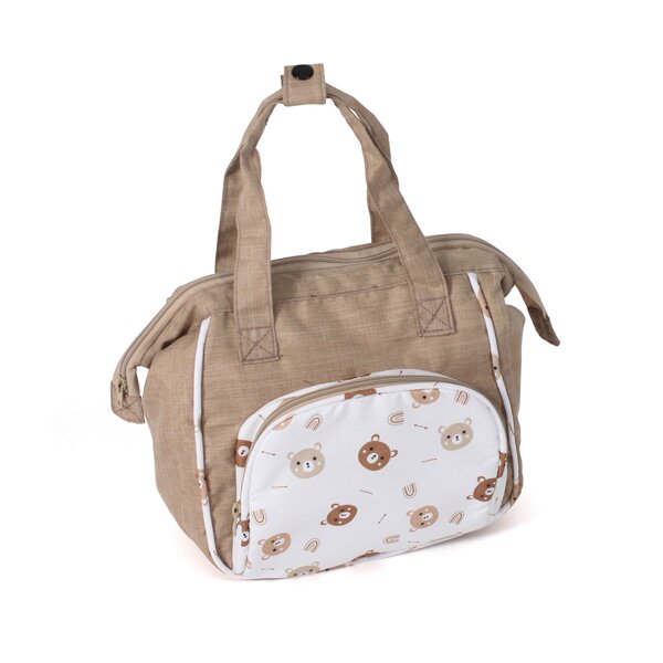 Bayer Chic 2000 854-63 - Sac à langer pour poupées Ourson beige