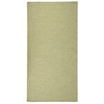 vidaXL Tapis à tissage plat d'extérieur 100x200 cm Vert