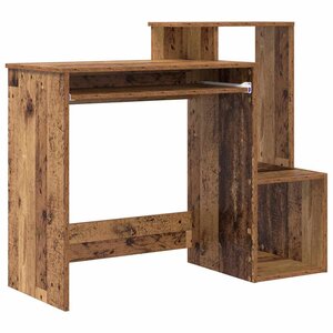 vidaXL Bureau Bois Ancien 106 x 41 x 88.5 cm Bois d'ingénierie