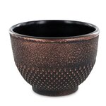 Tasse en fonte noir et bronze - 0 15 L