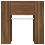 vidaXL Armoire de couloir Chêne marron 97 5x37x99 cm Bois d'ingénierie