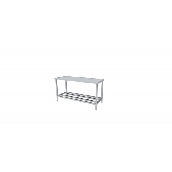 Table inox de débarrassage sans tvo - l2g -  - inox1600 600x850mm