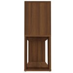 vidaXL Bibliothèque Chêne marron 100x24x63 cm Bois d'ingénierie