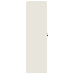 vidaXL Classeur blanc 90x40x140 cm acier
