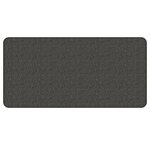 vidaXL Tapis de couloir aspect sisal anthracite 50x100 cm