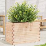 vidaXL Jardinière 70x40x45 5 cm bois de pin massif