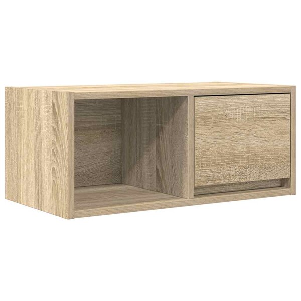 vidaXL Meuble TV chêne sonoma 60x31x25 5 cm bois d'ingénierie