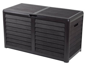 COFFRE JARDIN BAYA - 117 X 54 X 65 CM - Gris anthracite