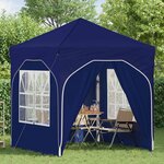 vidaXL Tente de fête pop-up 192 x 192 x 245 cm Bleu