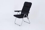 Lot de 2 fauteuils de camping confort pliables - O'Camp - Multipositions - 70 x 62 x 105 cm