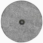 vidaXL Socle de parasol Granite 20 kg Rond Noir