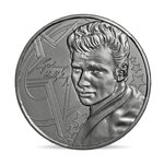 Mini-médaille johnny hallyday 60 ans de souvenirs