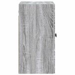 vidaXL Armoire Murale Sonoma gris 59 x 31 x 60 cm Bois d'ingénierie