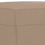 vidaXL Banc Cappuccino 70x35x41 cm Similicuir