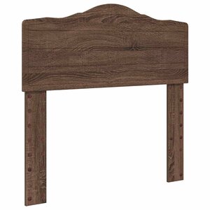 vidaXL Tête de lit Chêne brun 75 cm Bois d'ingénierie