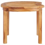 vidaXL Table basse 90x50x45 cm Bois de teck solide