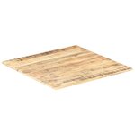 vidaXL Dessus de table Bois de manguier solide 15-16 mm 80x80 cm