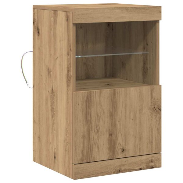 vidaXL Buffet chêne artisanal 41 x 37 x 67 cm Bois d'ingénierie