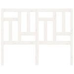 vidaXL Tête de lit Blanc 205 5x4x100 cm Bois massif de pin