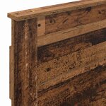 vidaXL Tête de lit Bois Ancien 80 cm Bois d'ingénierie