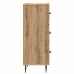 vidaXL Armoire à tiroirs 33 x 34 5 x 89 5 cm Bois d'ingénierie