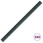 vidaXL Écrans d'intimité de jardin 4 Pièces PVC 35x0 19 m Vert mat