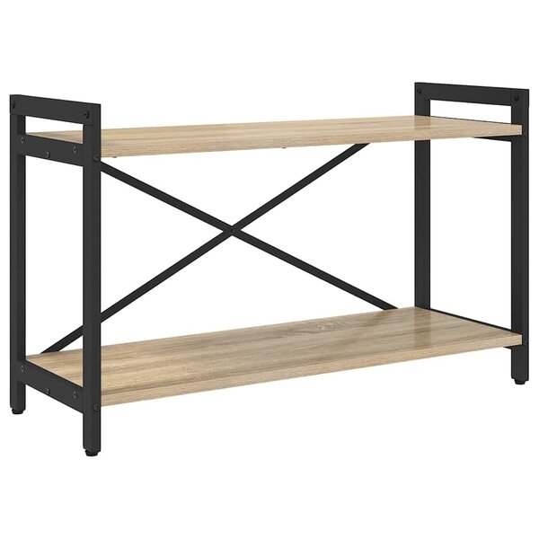 vidaXL Bibliothèque Chêne sonoma 80 x 30 x 48.5 cm Bois d'ingénierie