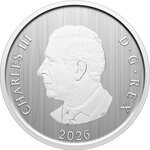 Monnaie WHIMSICAL WINTER Lenticular Cupronickel 50 Cents Canada 2026