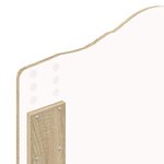 vidaXL Tête de lit Chêne Sonoma 75 cm Bois d'ingénierie