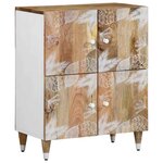 vidaXL Buffet 60x33 5x75 cm bois de manguier massif