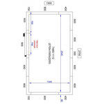 Chambre froide négative pro line avec groupe négatif - hauteur 2200 mm - combisteel -  - acier inoxydable2700 x 1500