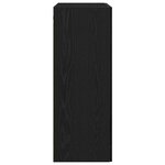 vidaXL Meuble mural Chêne noir 69 5 x 34 x 90 cm Bois d'ingénierie
