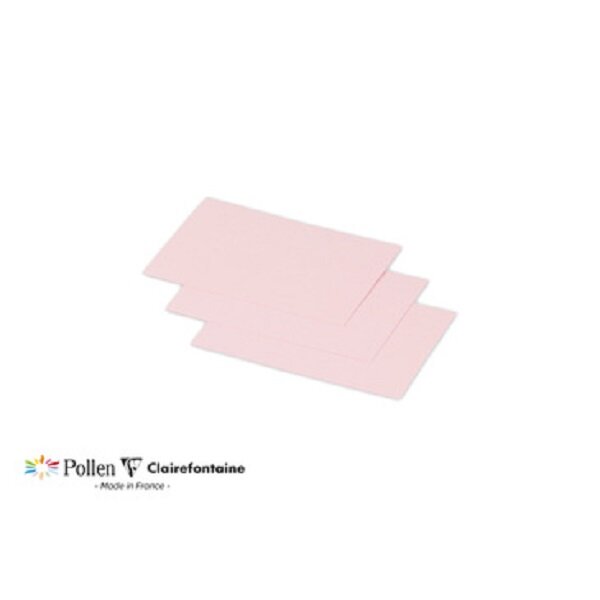 Lot de 25 Cartes Pollen 70x95 - Clairefontaine - rose