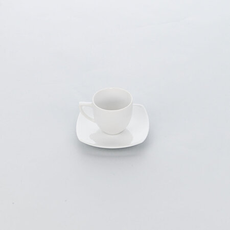 Tasse à café en porcelaine apulia 200 ml - lot de 6 - stalgast -  - porcelaine x70mm