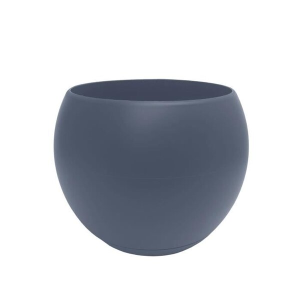 PoeTIC - Coupe Lune Ø 24 cm avec souCoupe clipsée - bleu jean