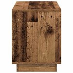 vidaXL Meuble TV Bois Ancien 102 x 35 x 45 cm Bois d'ingénierie