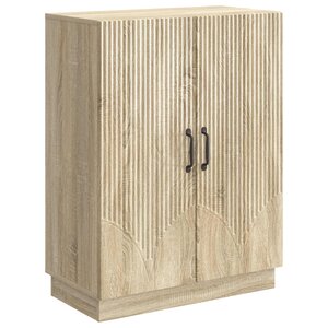 vidaXL Buffet Chêne Sonoma 66 x 34 5 x 87 cm Bois d'ingénierie