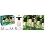 ProGarden Guirlande lumineuse de jardin 10 ampoules 3 2 V