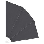 vidaXL Écran de confidentialité pour balcon Noir 210 x 210 cm tissu