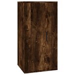 vidaXL Ensemble de meubles TV 8 Pièces Chêne fumé Bois d'ingénierie