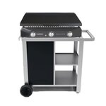 CAMPINGAZ Chariot Deluxe pour Plancha 2 & 3 Brûleurs Blue Flame / Sorio / Master