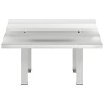 vidaXL Hotte de cheminée Argent 50 x 50 x 37 cm Acier inoxydable