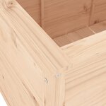 vidaXL Lit surélevé de jardin 119 5x82 5x78 cm bois de pin massif