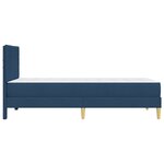 vidaXL Cadre de lit Bleu 100 x 200 cm Polyester